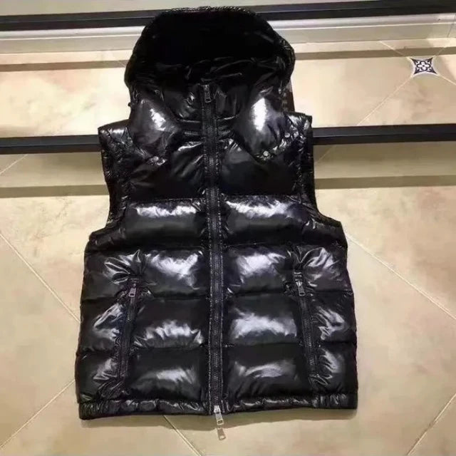 Couple Style Luxury Hooded Down Jacket